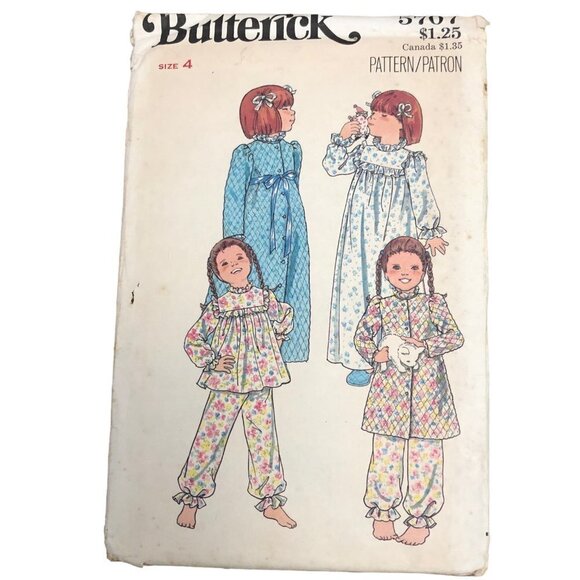 Lot of 8 Little Girl's Sewing Patterns All Uncut and Factory Folded Various Size - Picture 4 of 9